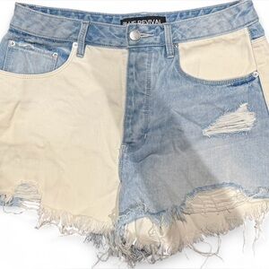 Blue Revival Shorts